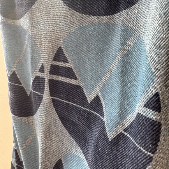 Authentic Acne Studios Blå Konst Log Print Jeans - Picture 3 of 9